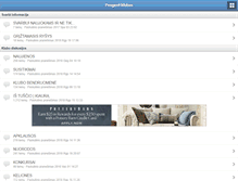 Tablet Screenshot of peugeot-klubas.lt
